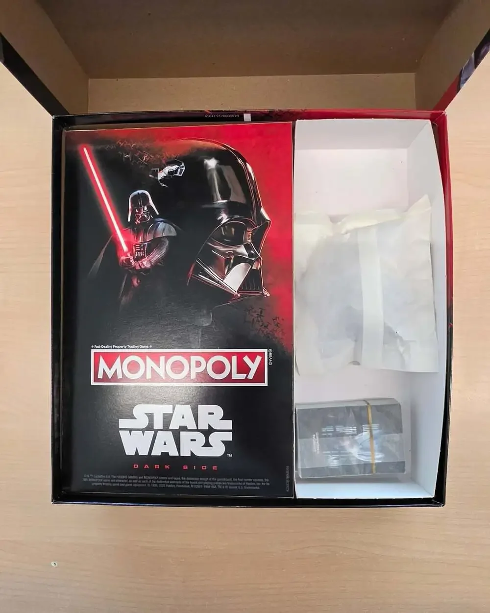 Monopoly Star Wars Dark Side Edition Board Game New Open Box!